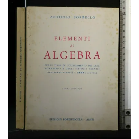 ELEMENTI DI ALGEBRA