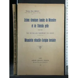 LESIONS CHRONIQUES BANALES DU MESENTERE ET DE L'INTESTIN GRELE
