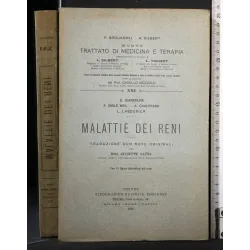 NUOVO TRATTATO DI MEDICINA E TERAPIA MALATTIE DEI RENI