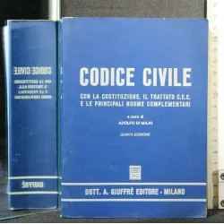 CODICE CIVILE CON LA COSTITUZIONE, IL TRATTATO CEE E LE