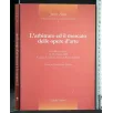 L'ARBITRATO ED IL MERCATO DELLE OPERE D'ARTE ATTI DEL CONVEGNO