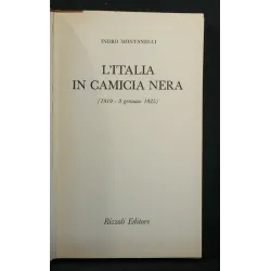 L'ITALIA IN CAMICIA NERA (1919 - 3 GENNAIO 1925)