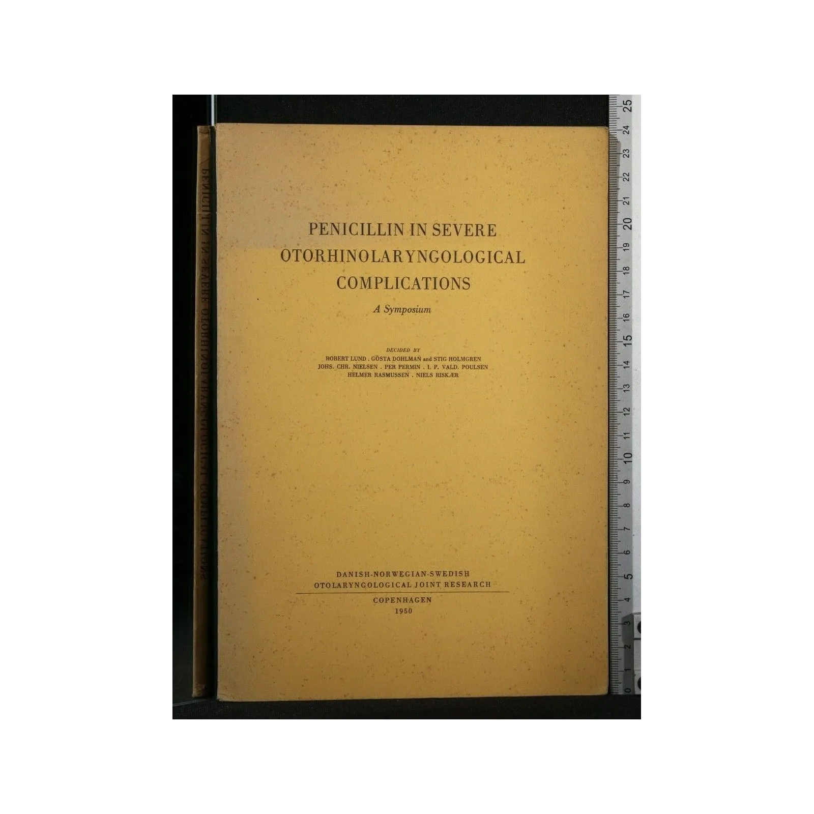 PENICILLIN IN SEVERE OTORHINOLARYNGOLOGICAL COMPLICATIONS A