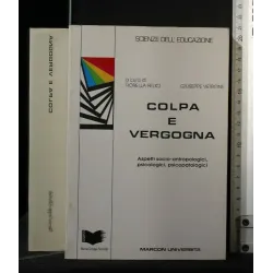 SCIENZE DELL'EDUCAZIONE COLPA E VERGOGNA ASPETTI