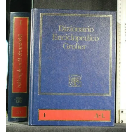 DIZIONARIO ENCICLOPEDICO GROLIER 2 VOLUMI