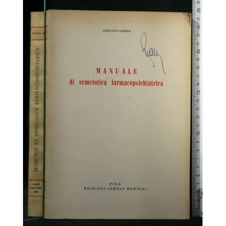 MANUALE DI SEMEIOTICA FARMACOPSICHIATRICA