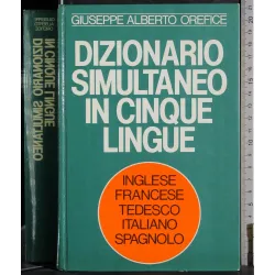 Dizionario simultaneo in cinque lingue