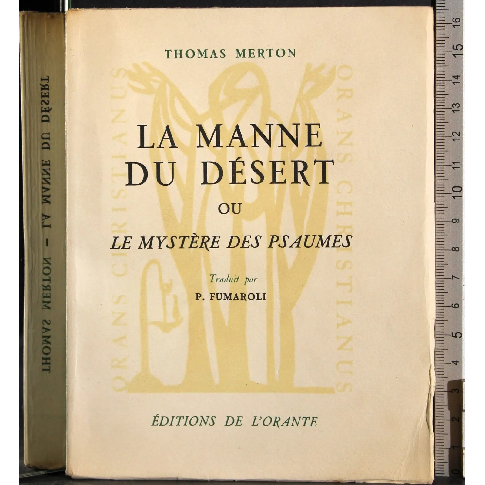 La manne du desert ou le mystere des psaumes