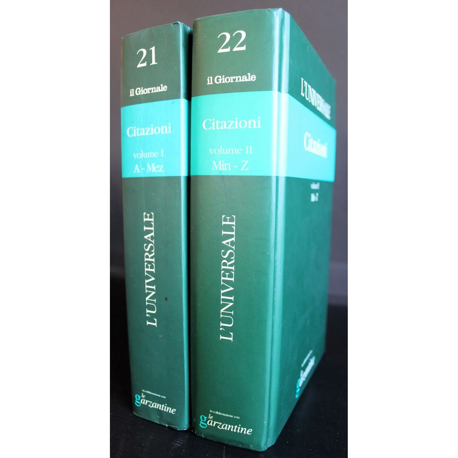 L'universale. Citazioni. Vol 1-2