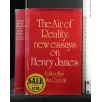 THE AIR OF REALITY: NEW ESSAYS ON HENRY JAMES