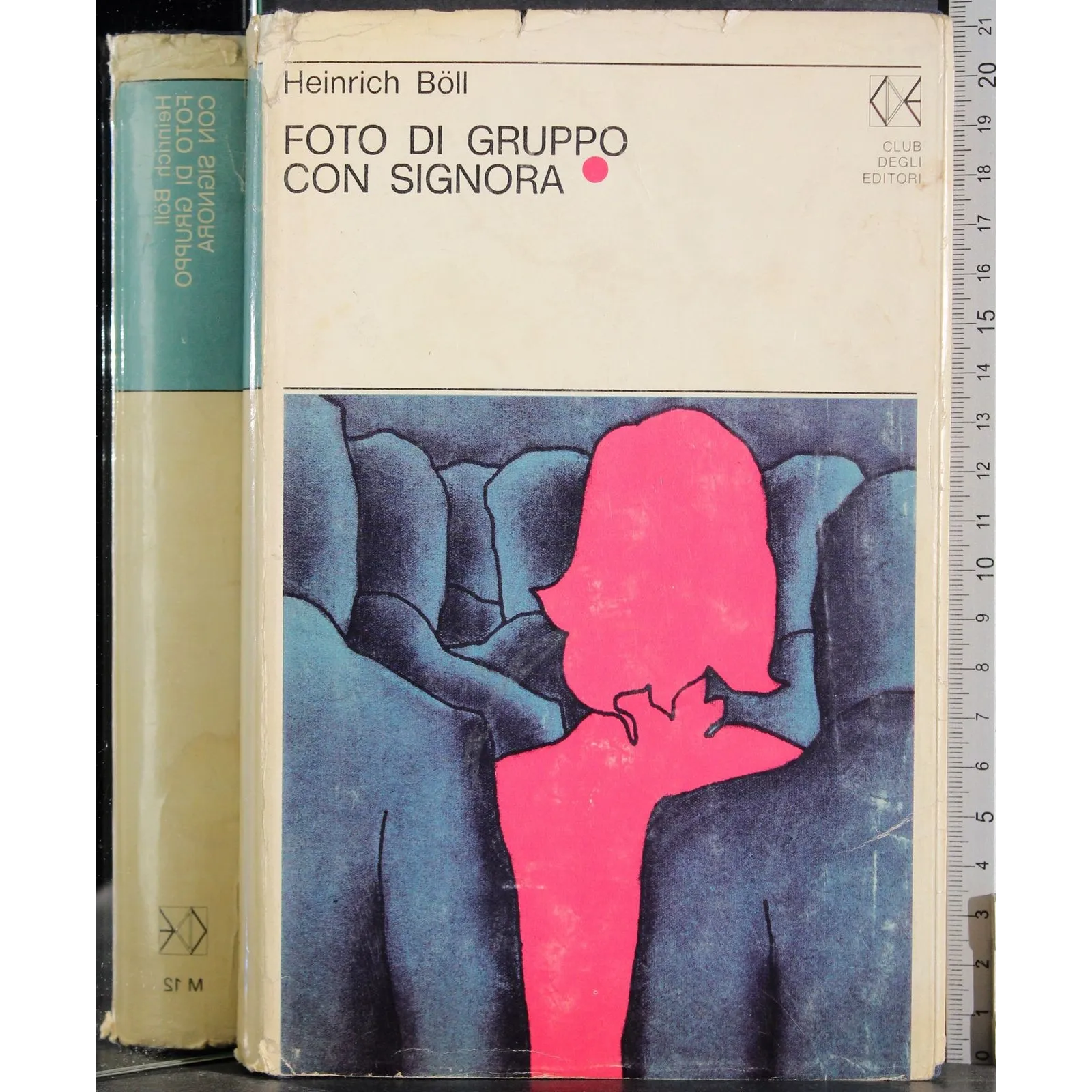 Foto di gruppo con signora