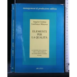 ELEMENTI PER LA QUALITA'
