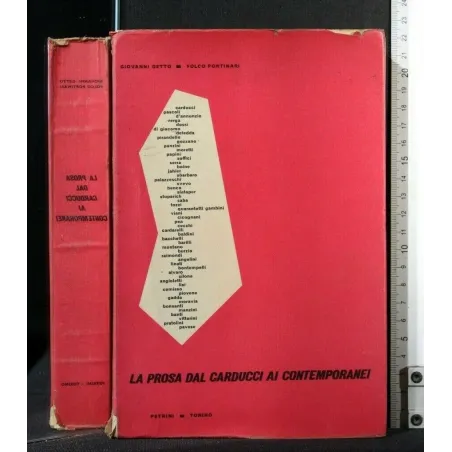 LA PROSA DAL CARDUCCI AI CONTEMPORANEI