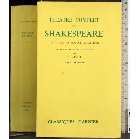 Theatre complet de Shakespeare. Tome troisieme