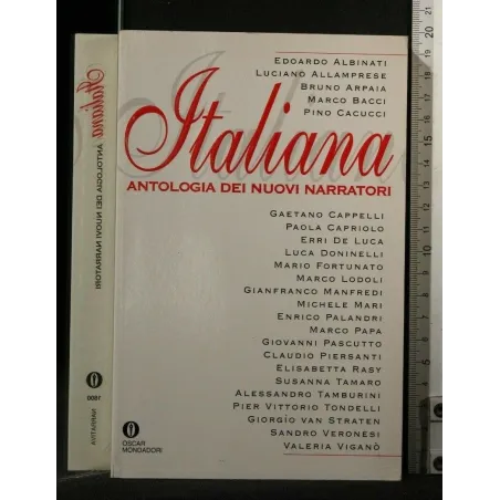 ITALIANA ANTOLOGIA DEI NUOVI NARRATORI