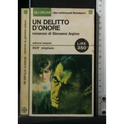 UN DELITTO D'ONORE