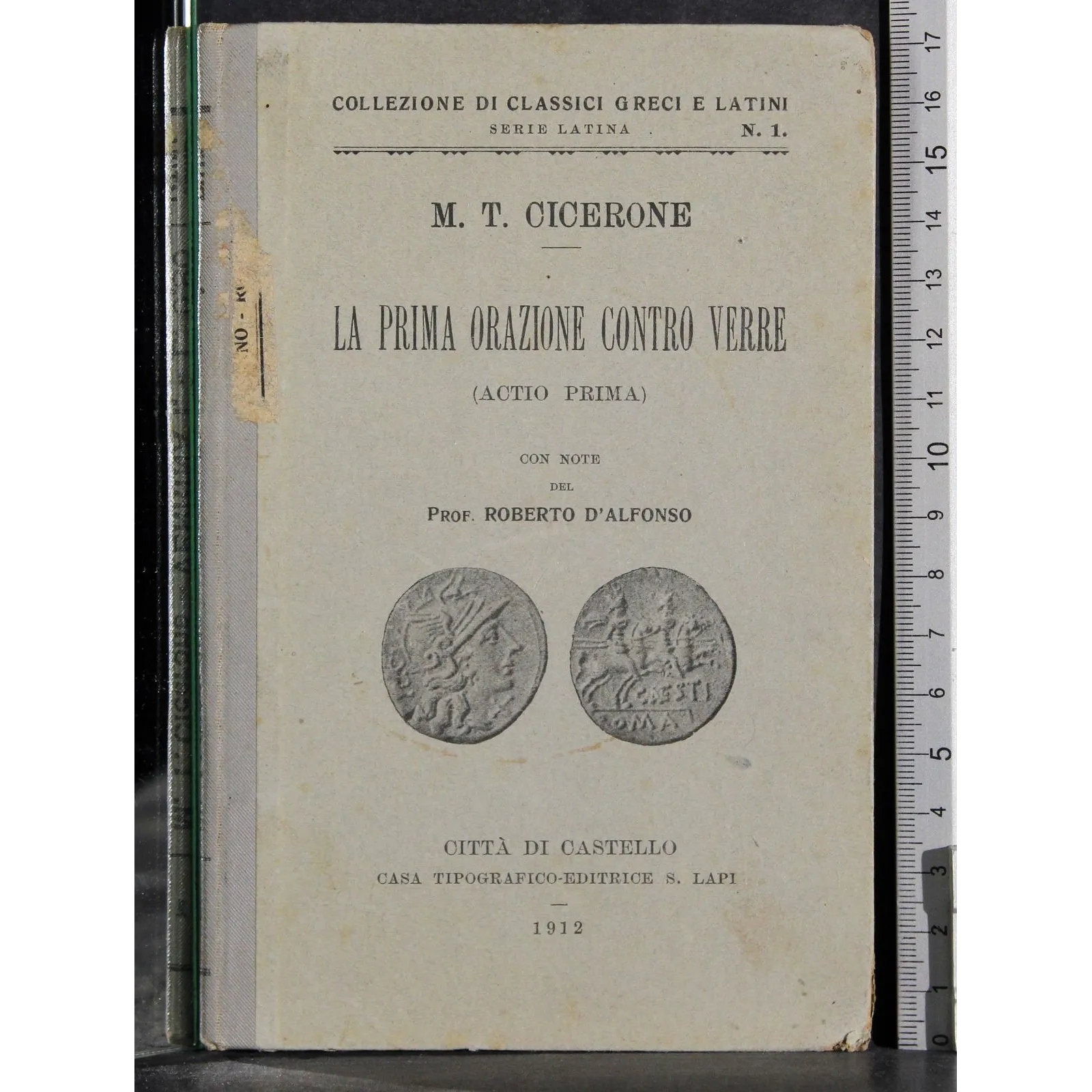 la prima orazione contro verre (actio prima)