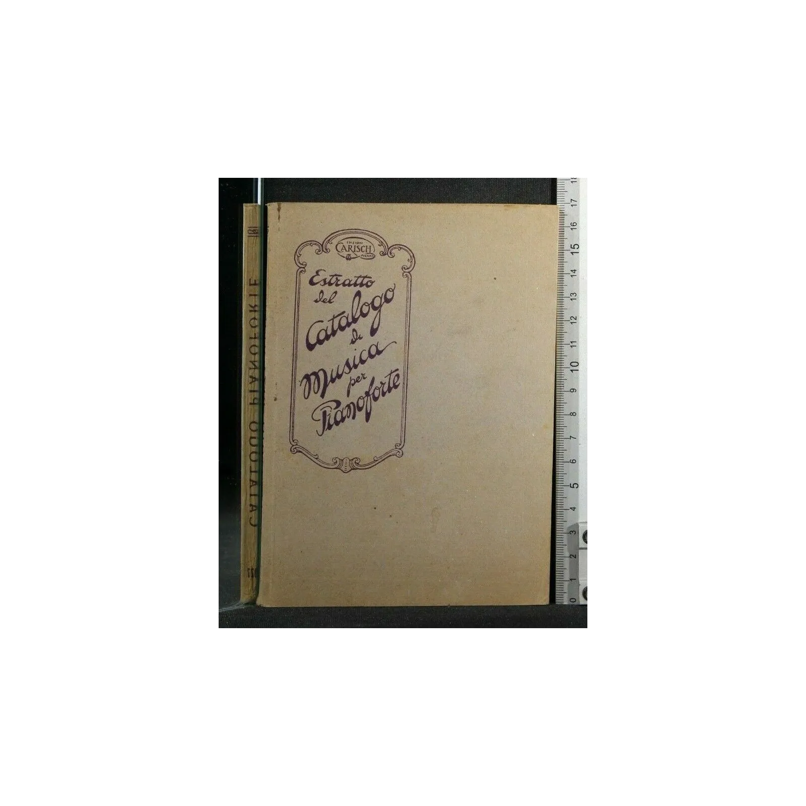 ESTRATTO DEL CATALOGO DI MUSICA PER PIANOFORTE
