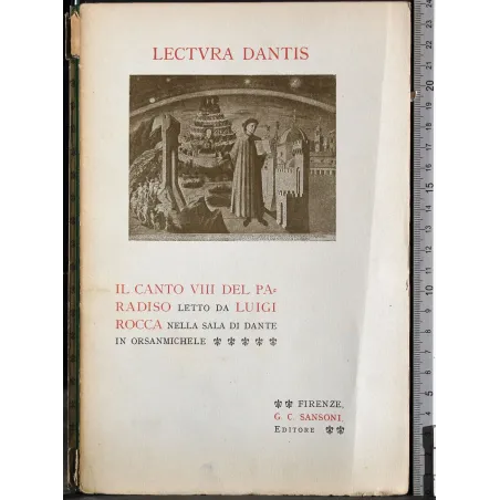 Il canto VIII del paradiso