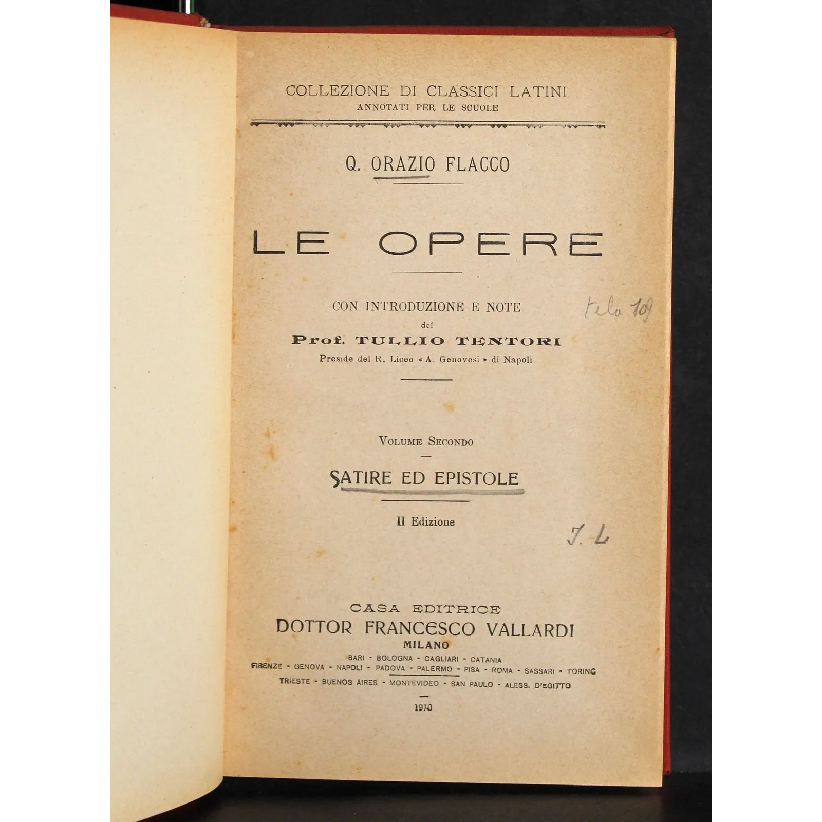 Le opere. Vol 2. Satire ed epistole