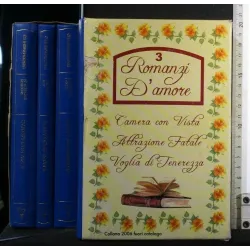 3 ROMANZI CAMERA CON VISTA ATTRAZIONE FATALE VOGLIA DI TENEREZZA