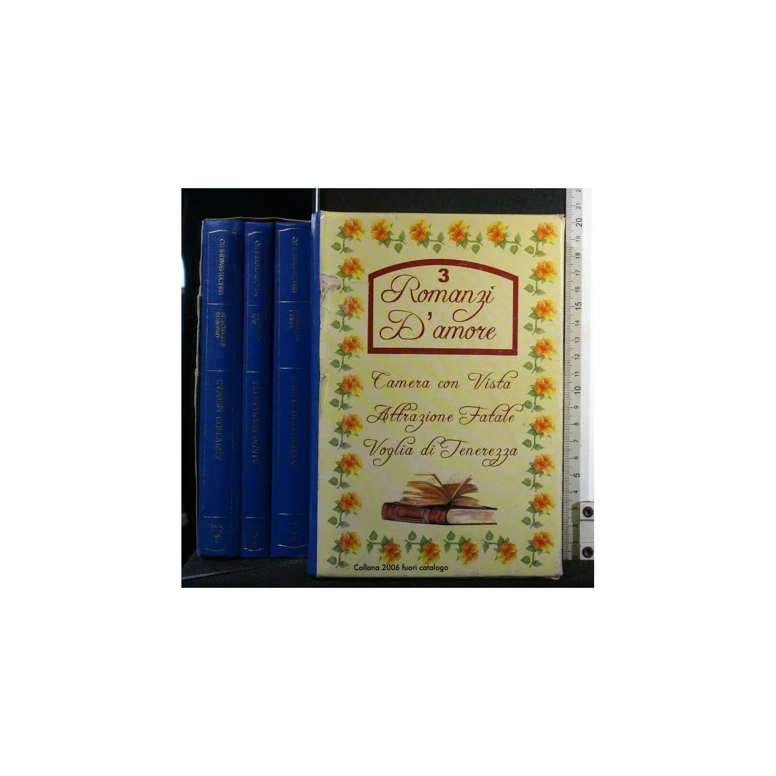 3 ROMANZI CAMERA CON VISTA ATTRAZIONE FATALE VOGLIA DI TENEREZZA