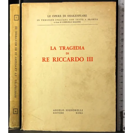 La tragedia di re Riccardo III