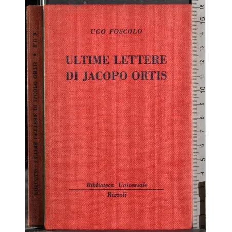 Ultime lettere di Jacopo Ortis