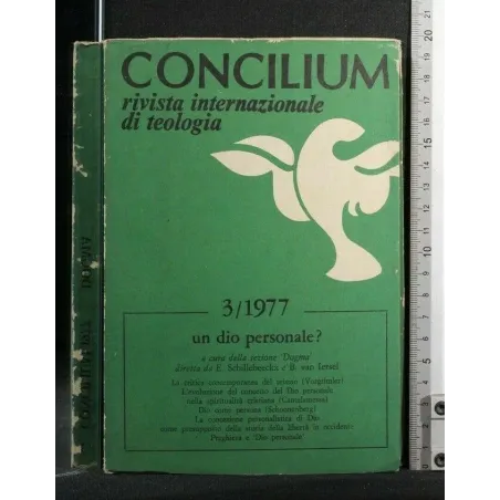 CONCILIUM RIVISTA INTERNAZIONALE DI TEOLOGIA ANNO XIII,