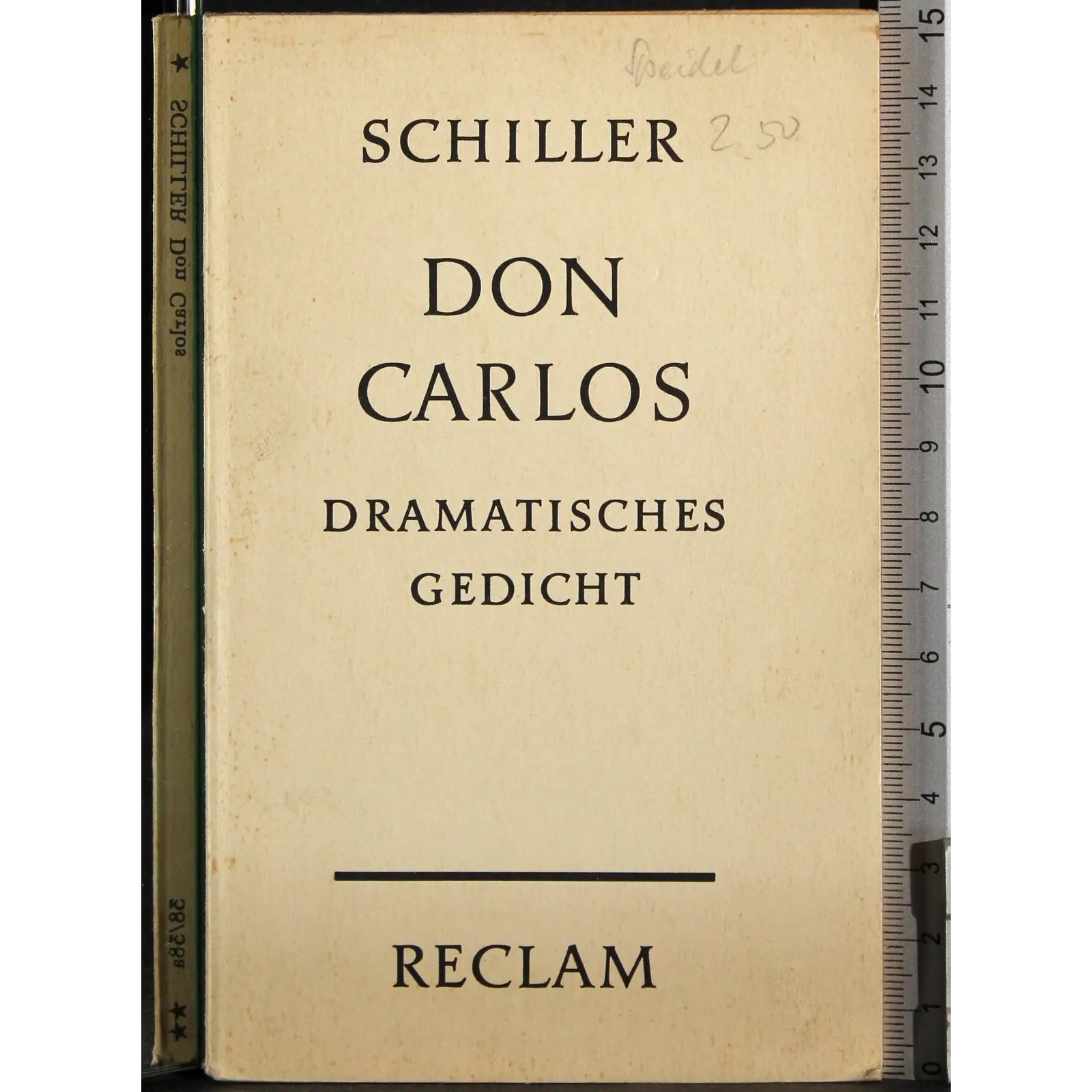 Don Carlos. Dramatisches Gedicht