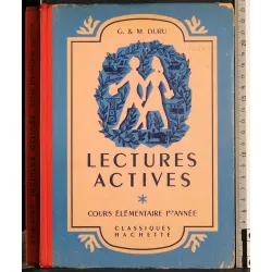 Lectures actives. Cours elementaire 1 annee