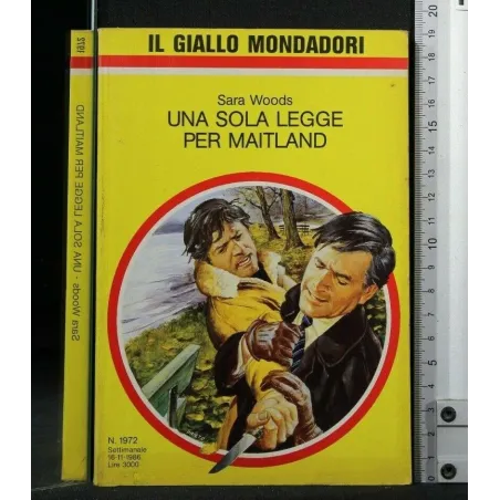 UNA SOLA LEGGE PER MAITLAND