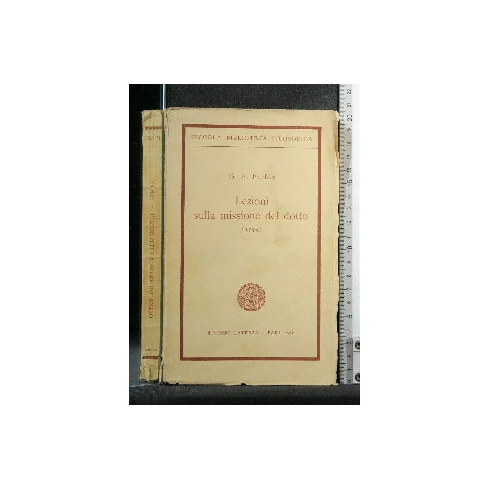 LEZIONI SULLA MISSIONE DEL DOTTO (1794)