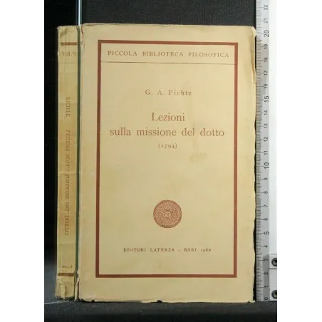 LEZIONI SULLA MISSIONE DEL DOTTO (1794)
