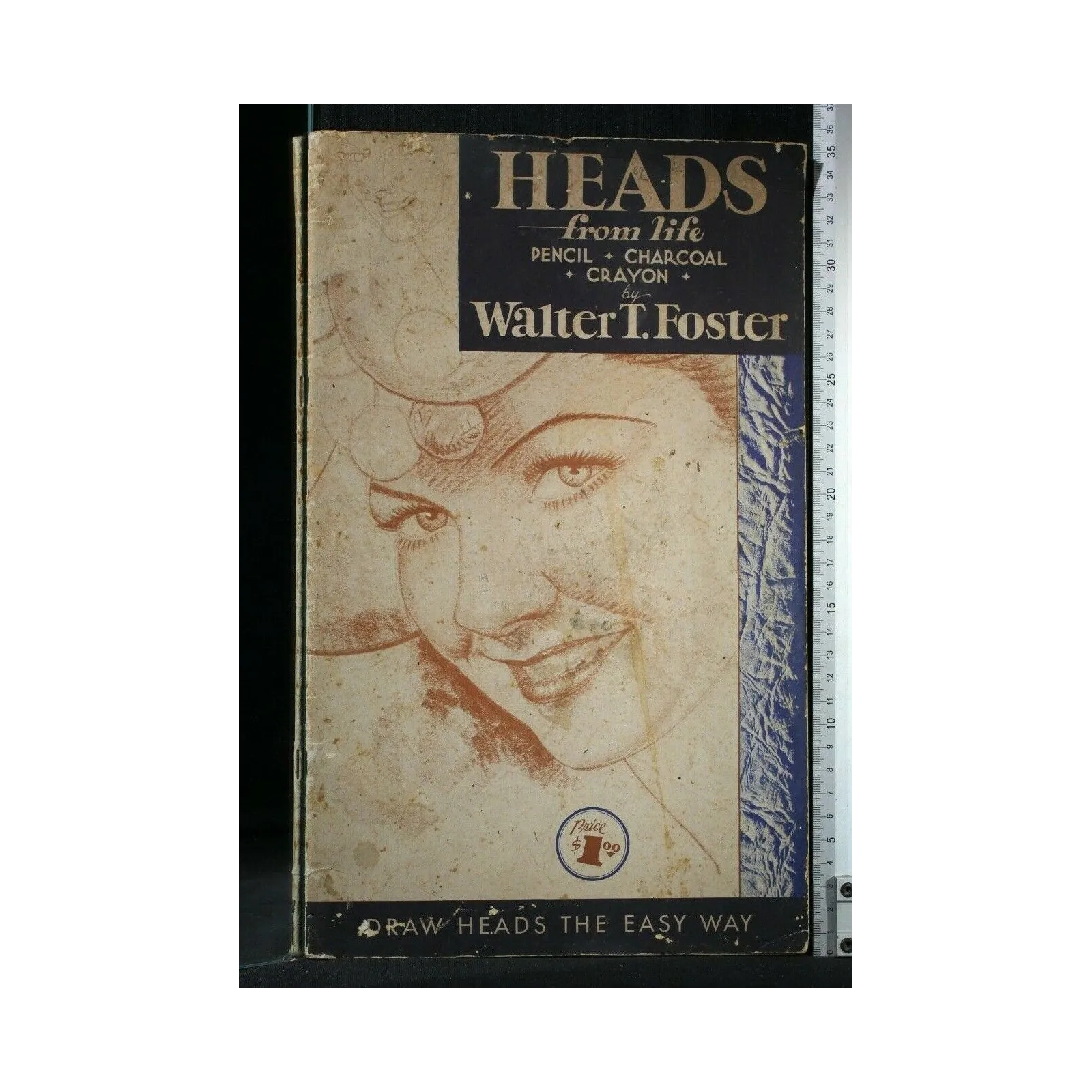 HEADS FROM LIFE PENCIL, CHARCOAL, CRAYON