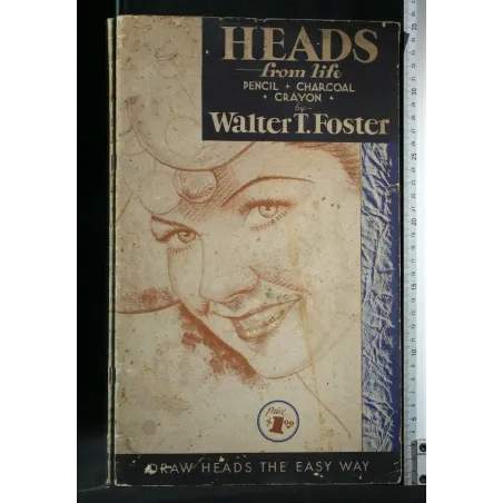 HEADS FROM LIFE PENCIL, CHARCOAL, CRAYON