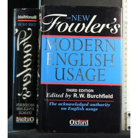 THE NEW FOWLER'S MODERN ENGLISH USAGE