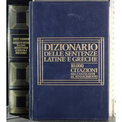 Dizionario delle sentenze latine e greche