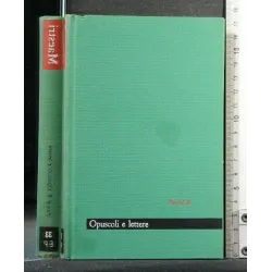 MAESTRI OPUSCOLI E LETTERE