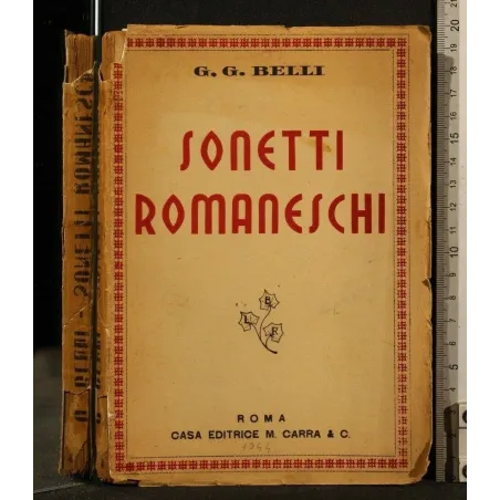 SONETTI ROMANESCHI