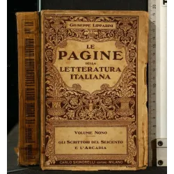 LE PAGINE DELLA LETTERATURA ITALIANA VOL 9