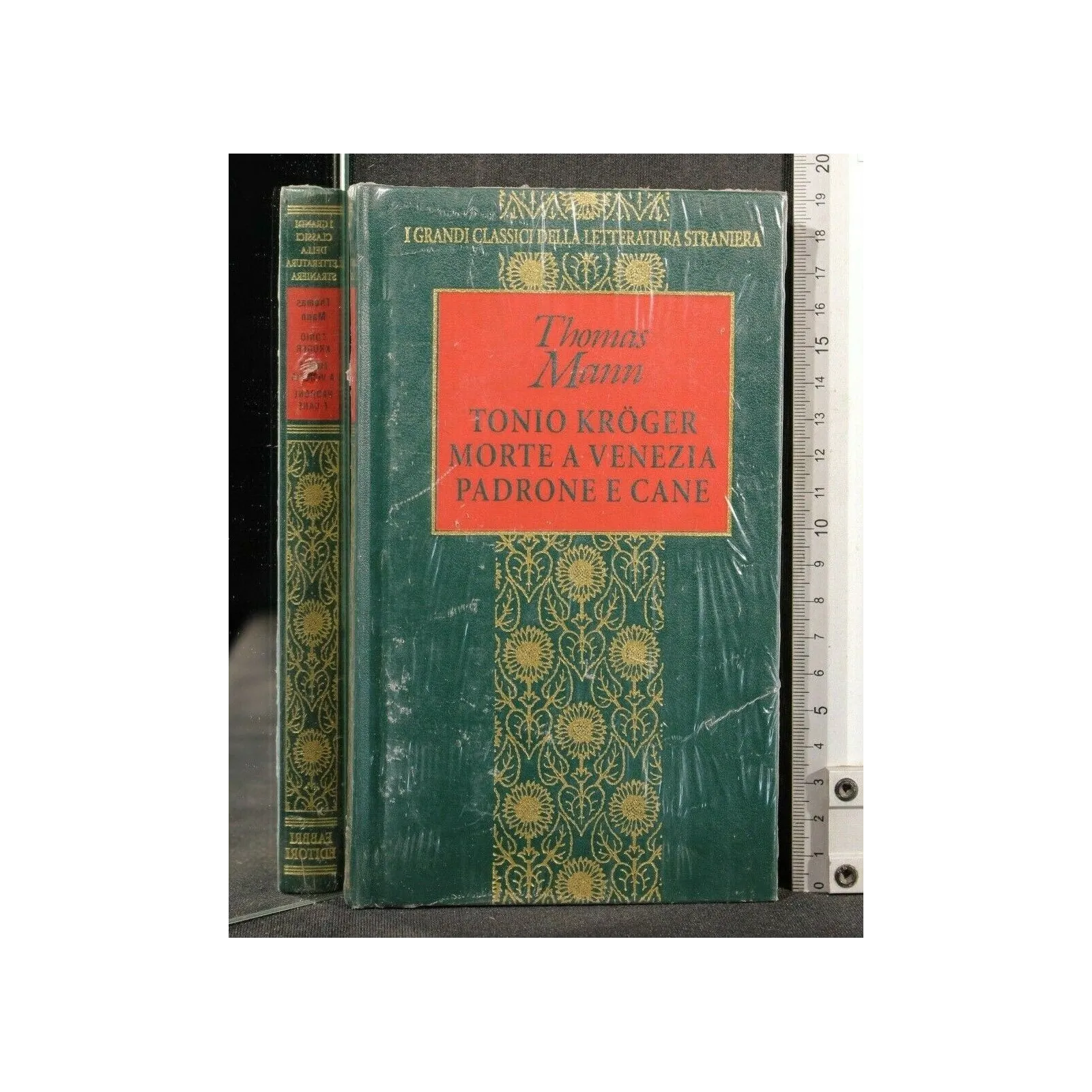 I GRANDI CLASSICI DELLA LETTERATURA STRANIERA TONIO KROGER MORTE