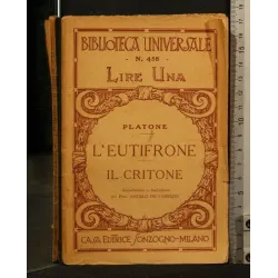L'EUTIFRONE IL CRITONE