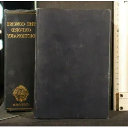 THE CONCISE OXFORD DICTIONARY OF CURRENT ENGLISH