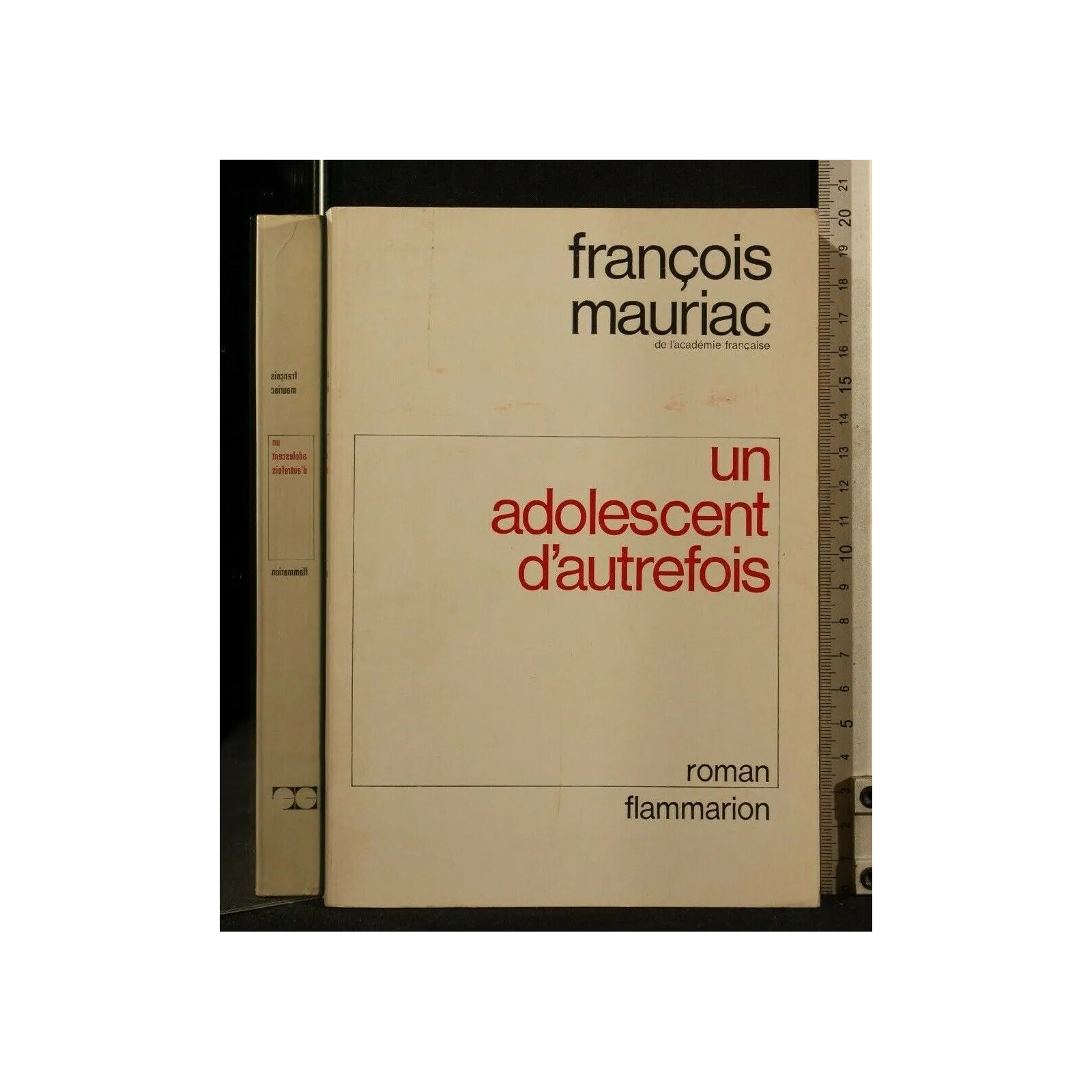UN ADOLESCENT D'AUTREFOIS