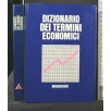 DIZIONARIO DEI TERMINI ECONOMICI