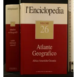 L'ENCICLOPEDIA VOLUME 26 ATLANTE GEOGRAFICO AFRICA-AMERICHE-OCE