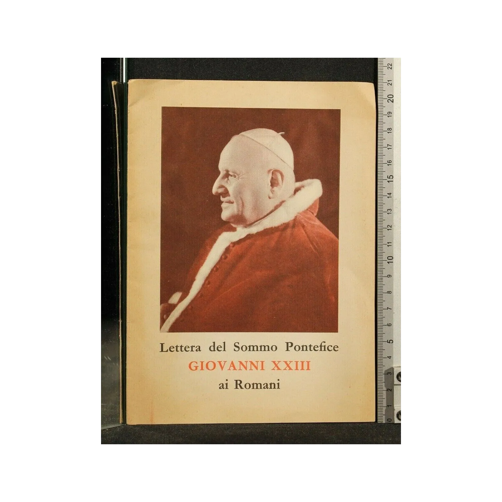 LETTERA DEL SOMMO PONTEFICE GIOVANNI XXIII AI ROMANI