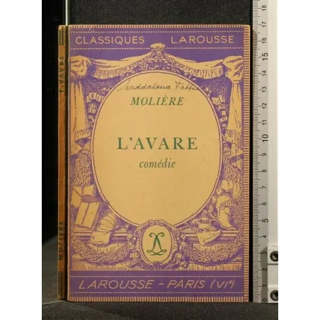L'AVARE COMEDIE