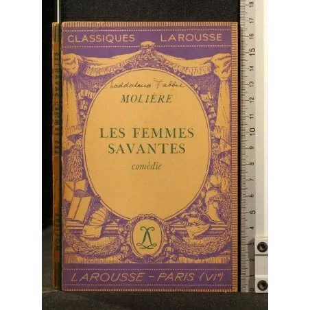 LES FEMMES SAVANTES COMEDIE